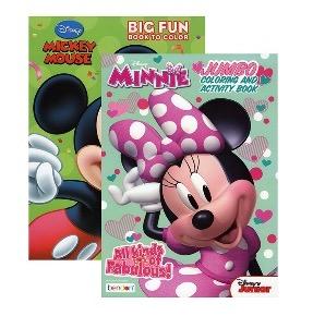 MICKEY & MINNIE Coloring Book -CAJA 36