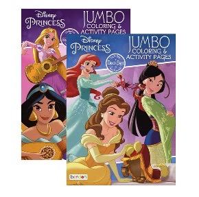 DISNEY PRINCESS Coloring Book -CAJA 36