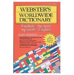 WEBSTER Jumbo 320 Pg. Spanish-English Dictionary -CAJA 48