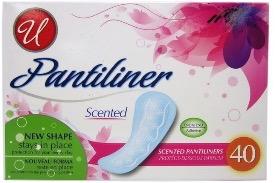 40CT SCENTED PANTILINERS  - CAJA  12