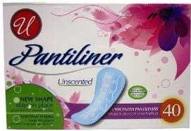 40CT UNSCENTED PANTILINERS  - CAJA  12