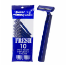 RAZOR,10PK TWIN BLD DORCO-KOR - CAJA DE 24