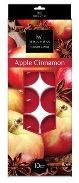 10CT TEALIGHT CANDLE APPLE CINNAMON - CAJA 12