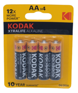 KODAK ULTRA LIFE ALKALINE AA4CT - CAJA DE 48
