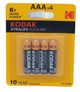 KODAK ULTRA LIFE ALKALINE AAA4CT - CAJA DE 48
