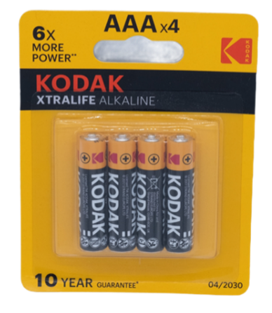 KODAK ULTRA LIFE ALKALINE AAA4CT - CAJA DE 48