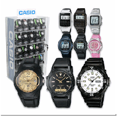 WATCH,CASIO ANALOG/DIGITAL OPT - CAJA DE 50