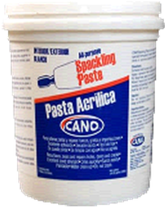 PASTA ACRILICA TODO USO PARA INTERIOR Y EXTERIOR COLOR BLANCO DE 16oz   - CAJA DE 24 (SE ORDENA POR UNIDADES)
