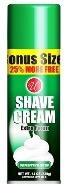 12OZ MEN SHAVING CREAM SENSITIVE SKIN - CAJA 12