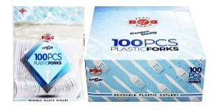 100CT PP FORK IN BAG WITH DISPLAY - CAJA 48