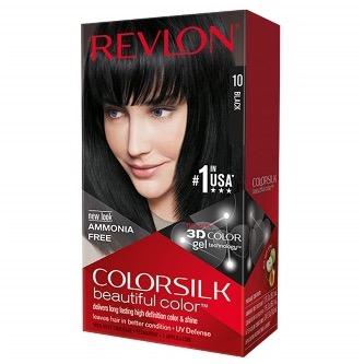 REVLON 10 COLORSILK 12-1 BLACK -CAJA 12