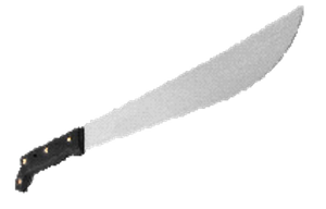 MACHETE PULIDO DE 18Ó CON MANGO PLASTICO - CAJA DE 12 (SE ORDENA POR UNIDADES)