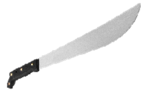 MACHETE PULIDO DE 22Ó CON MANGO PLASTICO - CAJA DE 12 (SE ORDENA POR UNIDADES)