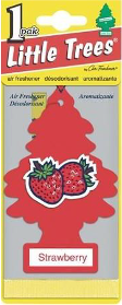 LITTLE TREES STRAWBERRY 1 CT 1 CAJA / 24 UNIDADES
