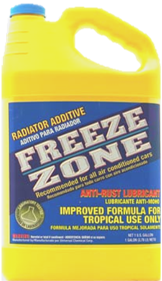 RADIATOR ADDITIVE FREEZE ZONE    1 GL PALETA 68 CJS. (CAJA DE 3)